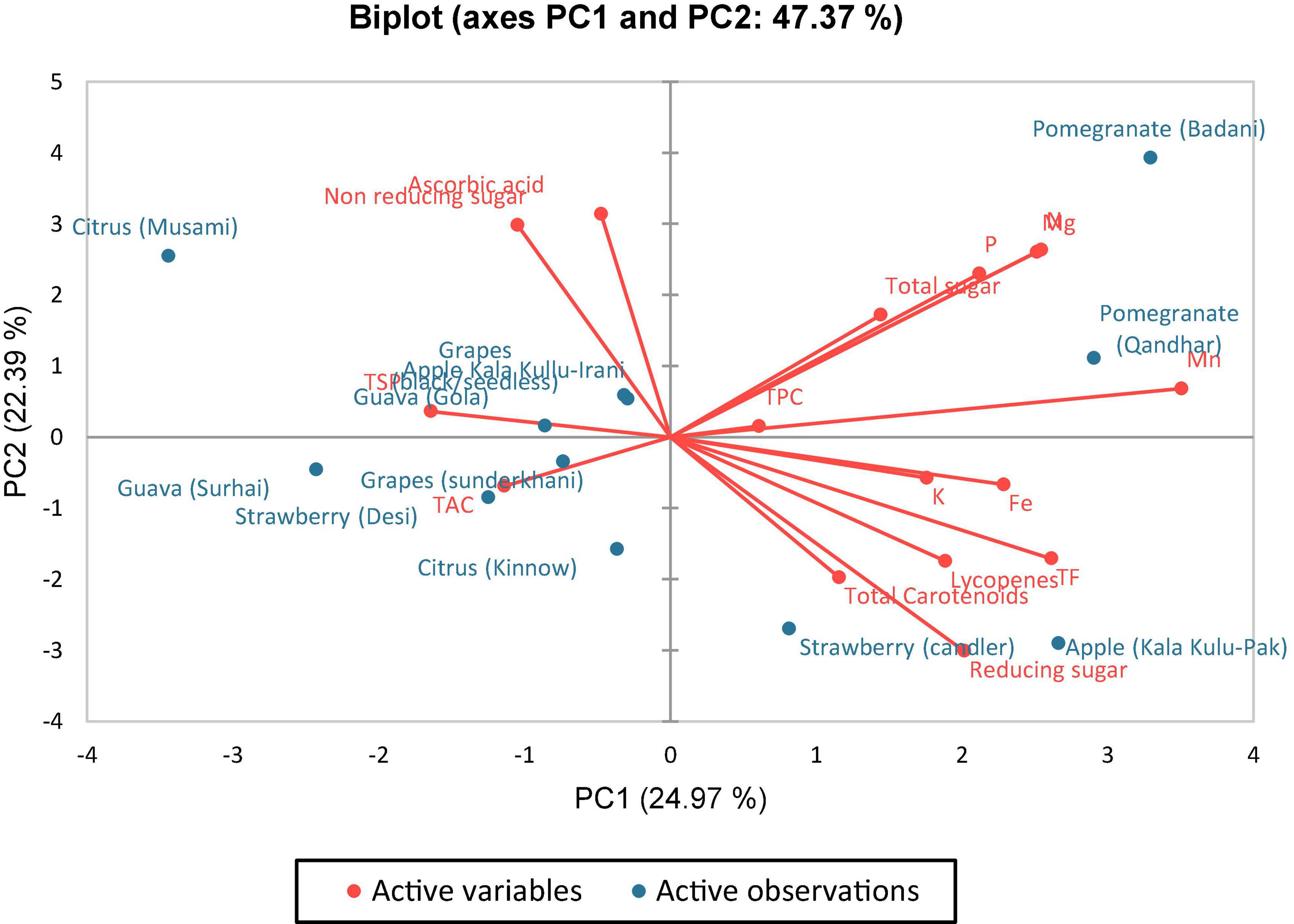 Identification of nutritional composition and antioxidant activities of fruit peels as a potential source of nutraceuticals